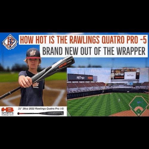 USSSA Baseball Bat Reviews:  How Good is the 2022 Rawlings Quatro Pro - Shop HB Sports