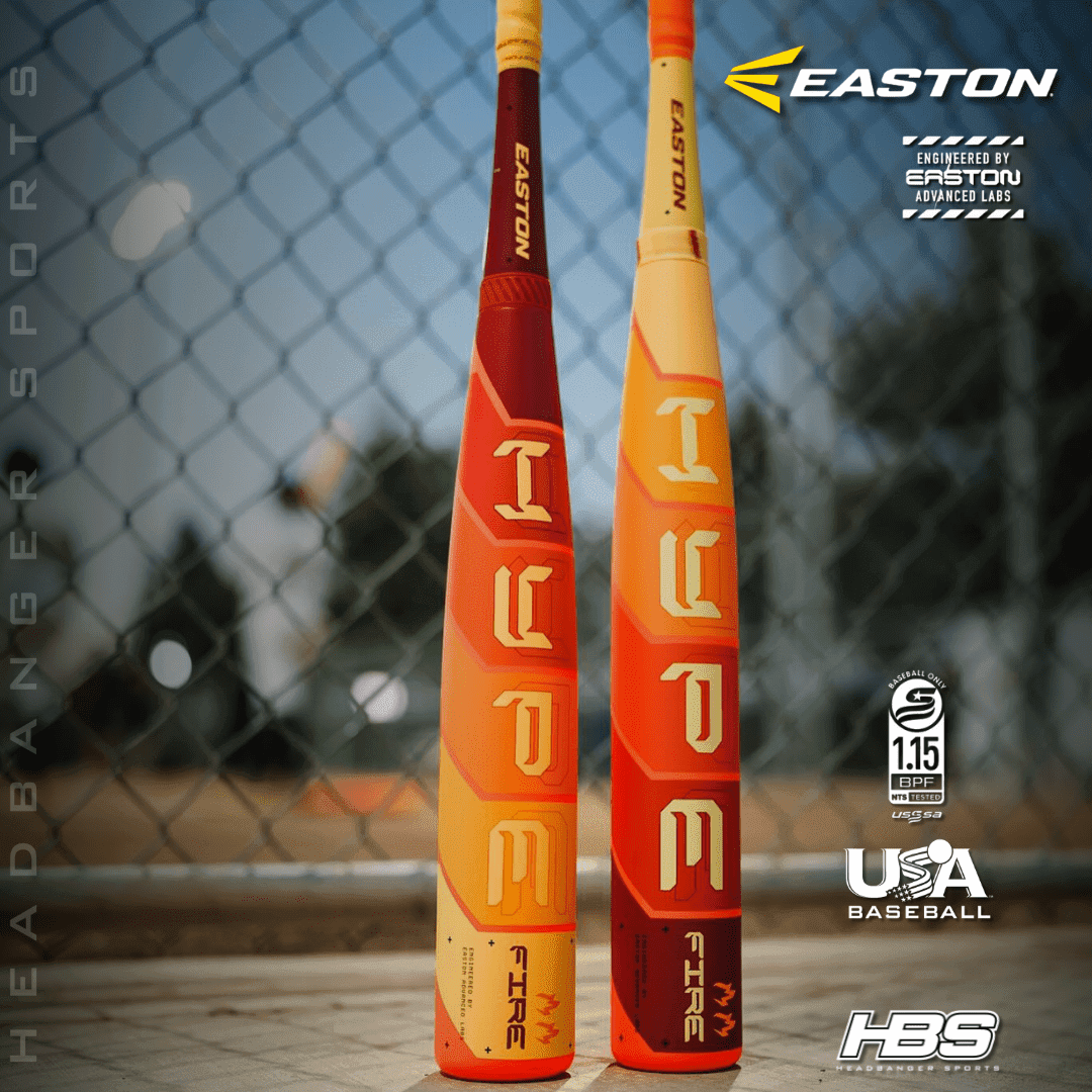 Introducing the 2025 Easton Hype Fire Baseball Bat: New and Improved!