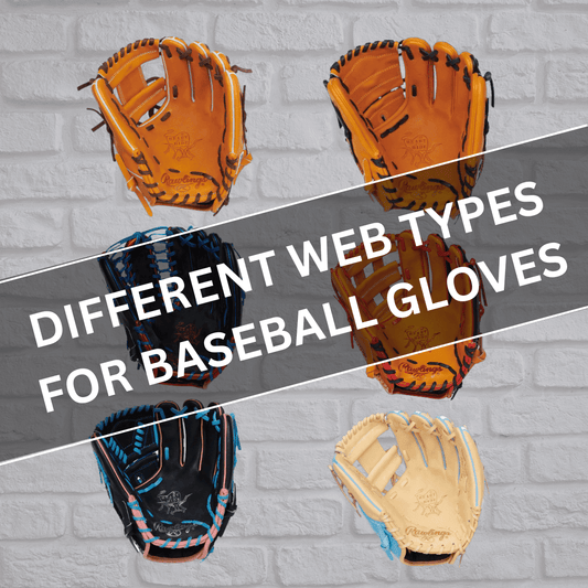 Baseball Glove Web Types - Shop HB Sports