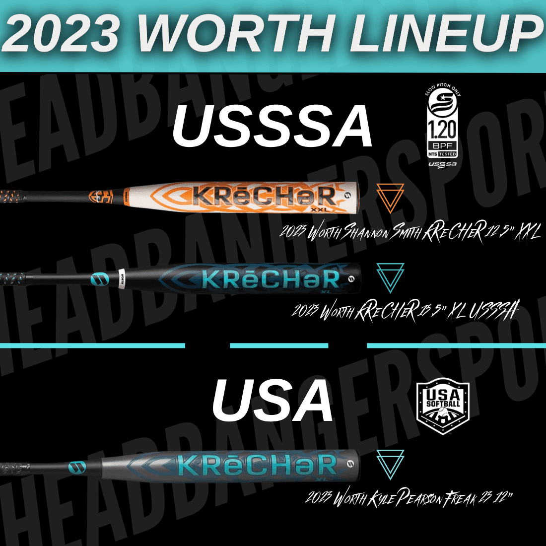 2023 Worth USA/USSSA Lineup!