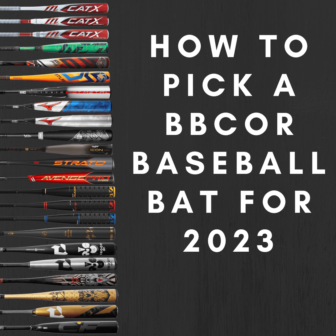 How to pick a BBCOR Baseball Bat for 2023