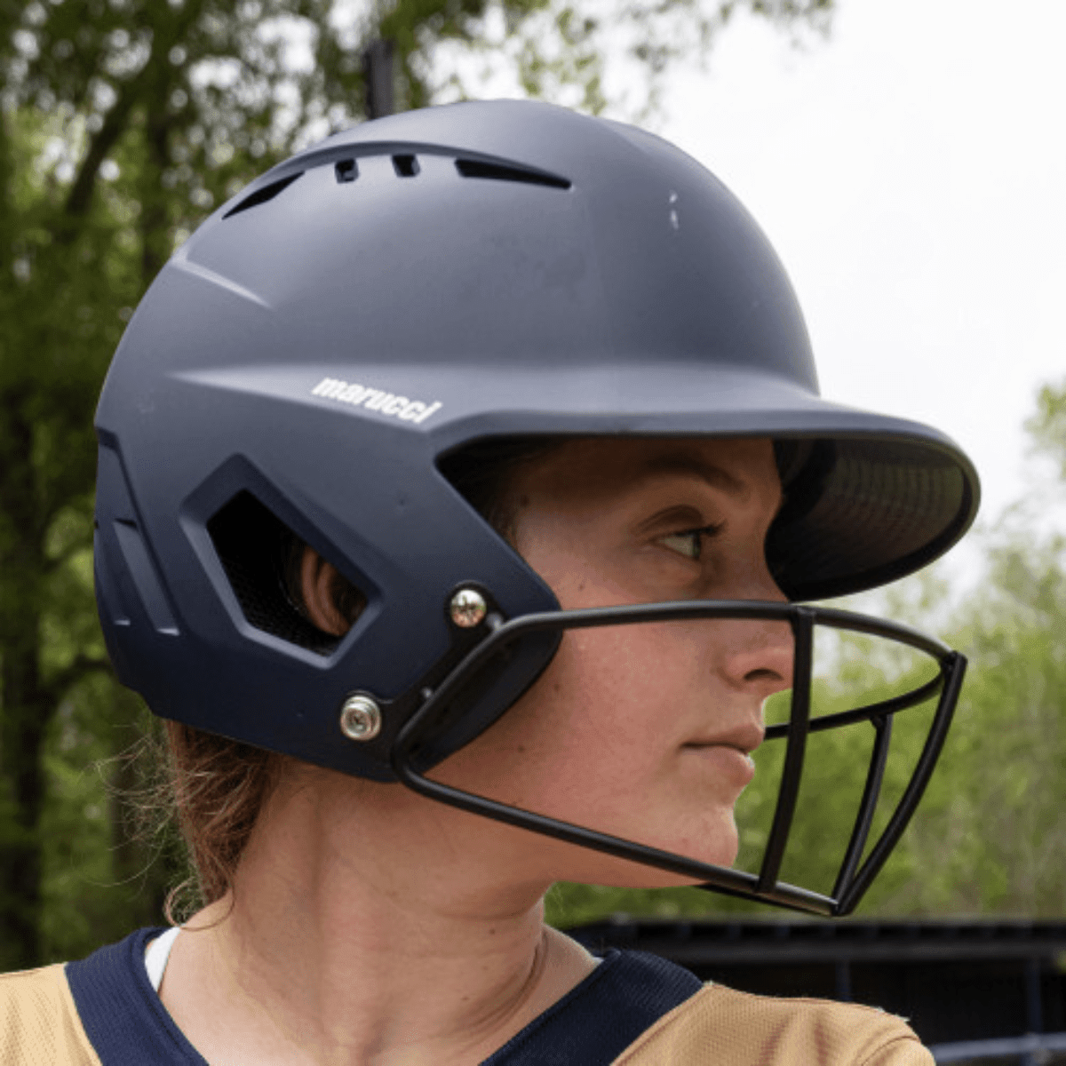 Shop Marucci Fastpitch Duravent Helmet - Hb Sports