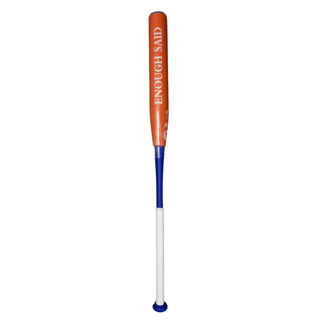 2024 Onyx 12" Enough Said Senior Softball Bat: Orange & Blue