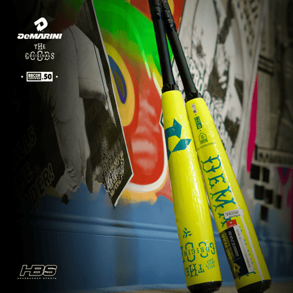 2025 DeMarini The Goods "Neon Yellow" (-3) BBCOR Baseball Bat: WBD2563010