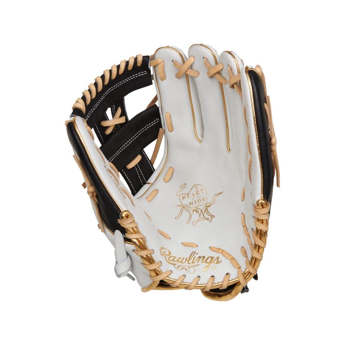 Shop Rawlings Heart of the Hide 12" Fastpitch Softball Glove: RPRO120SB-32W at Headbanger Sports