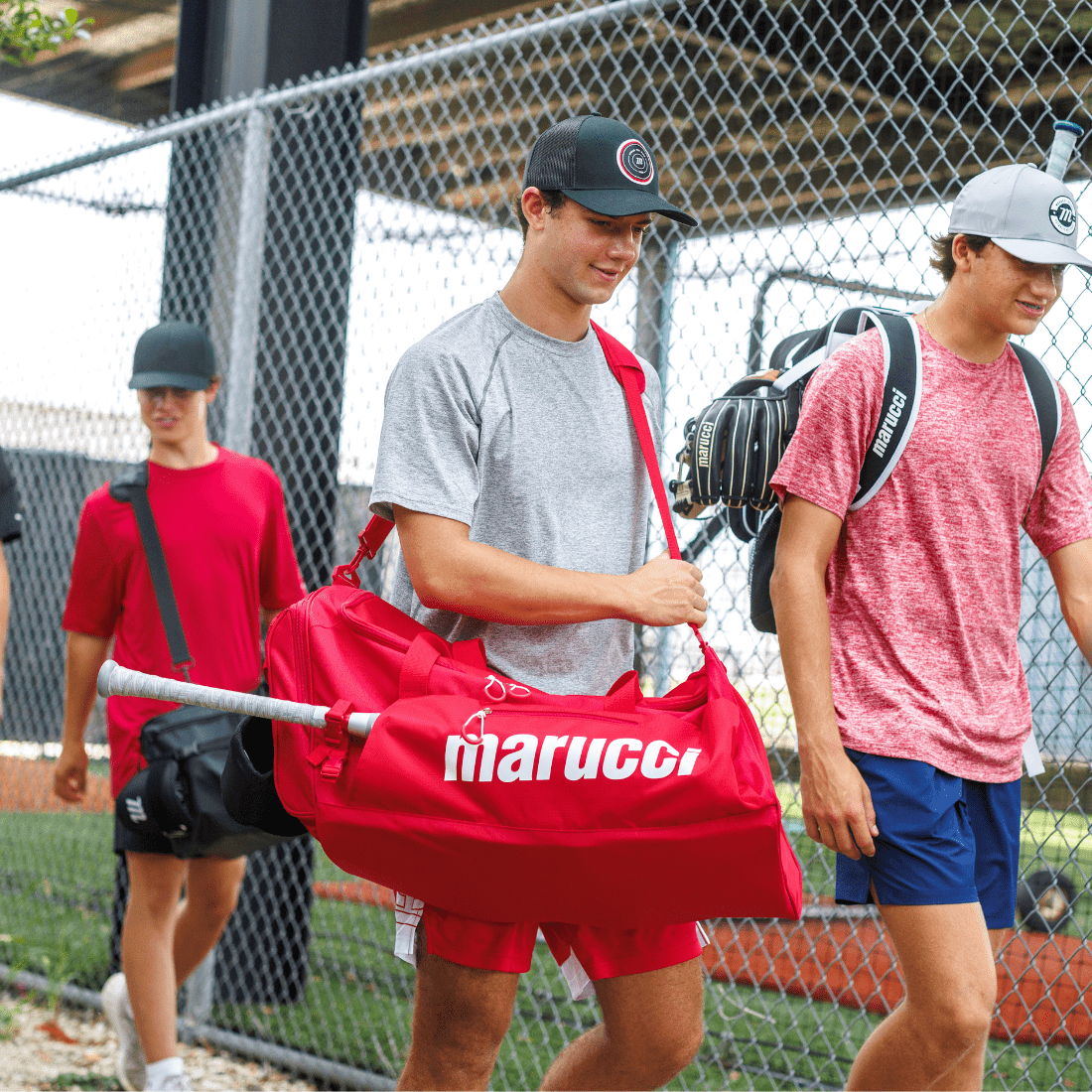 Shop Marucci Team Utility Duffel Bag: MB3TUDB At Headbanger Sports