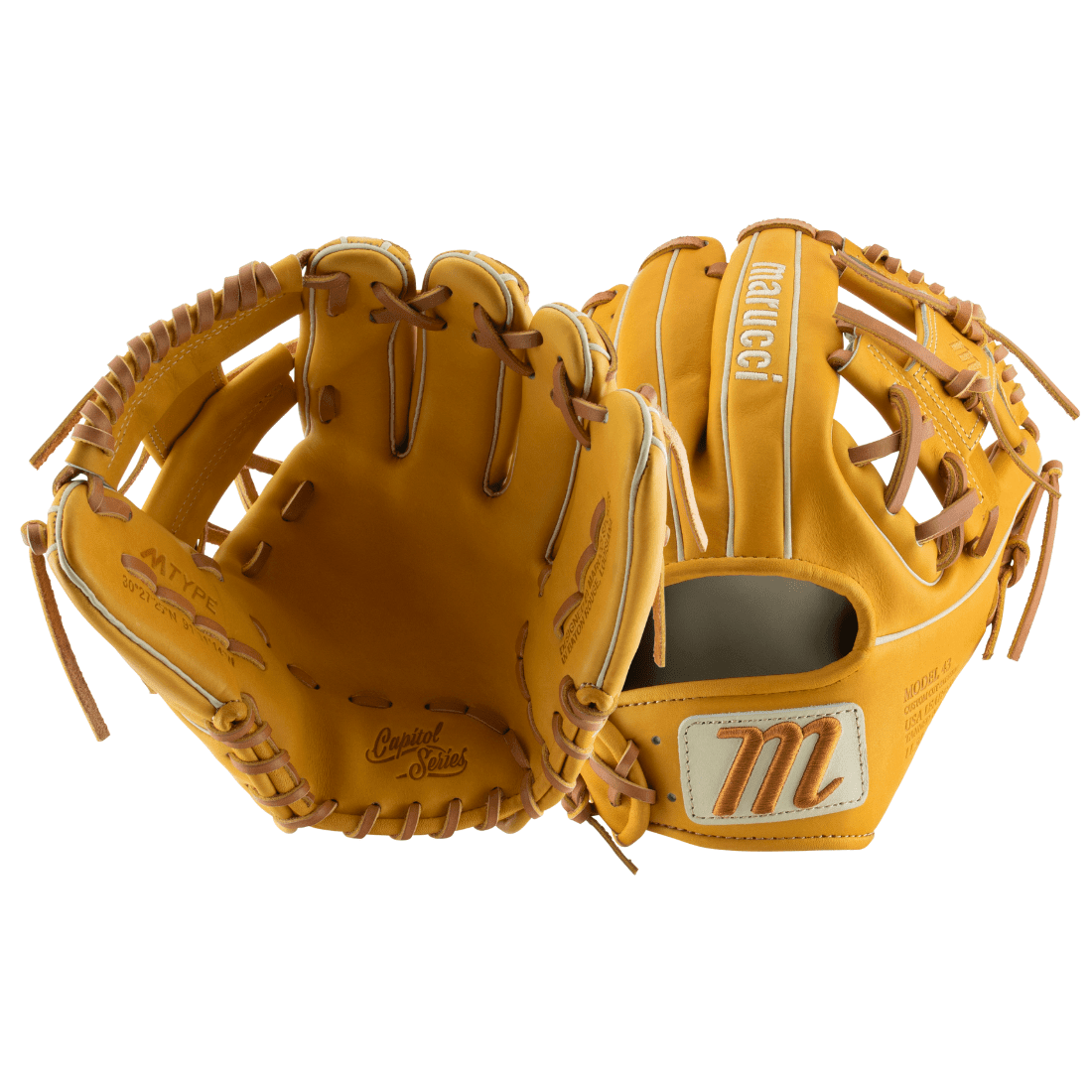 Shop Marucci Capitol Series M Type 43A2 11.5 Infield Baseball Glove: MFG3CP43A2 at Headbanger Sports