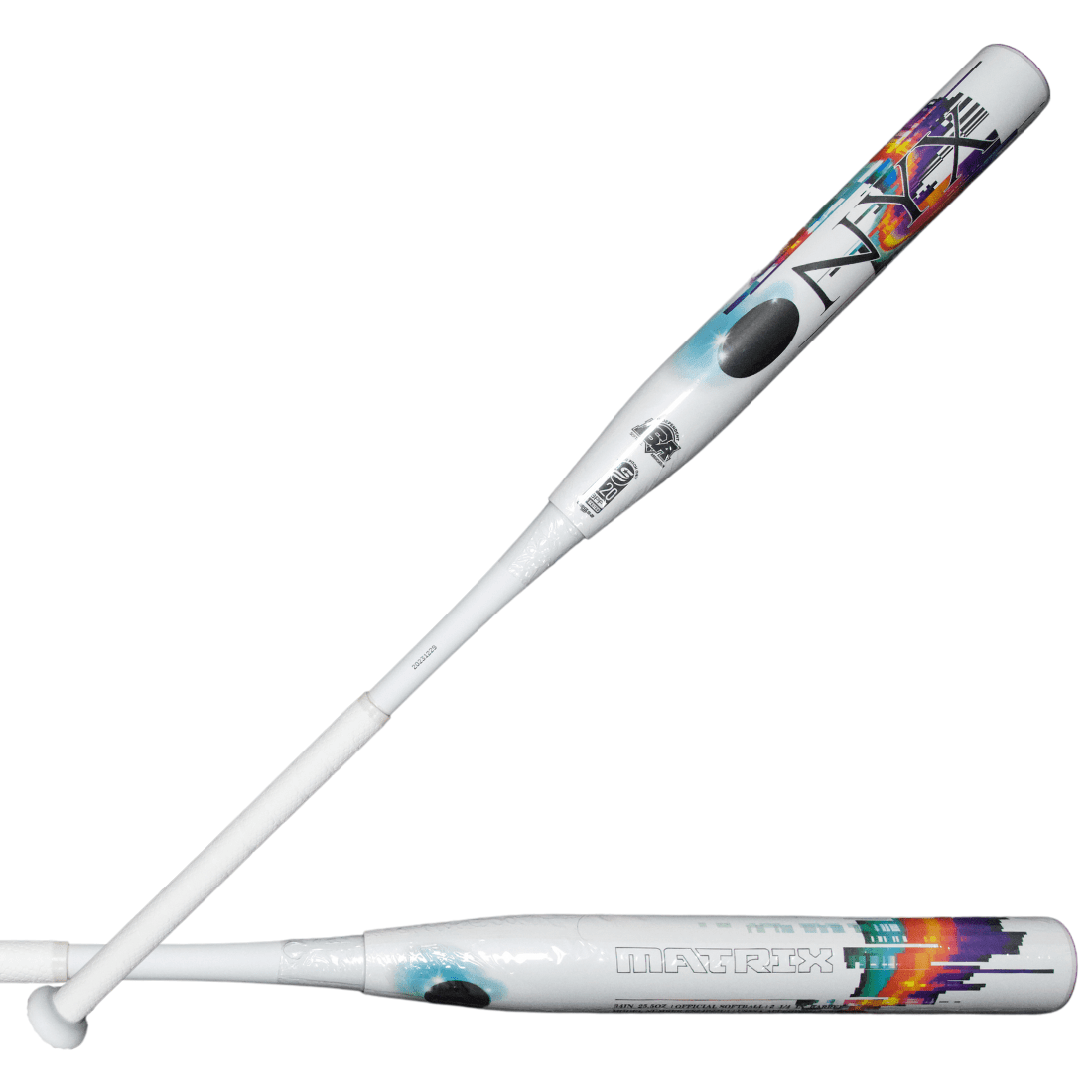 2024 Onyx 12.5" Matrix White USSSA Slowpitch Softball Bat