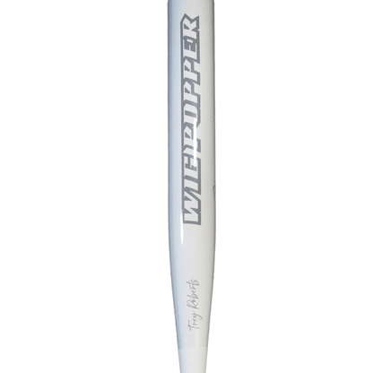 Short Porch Wig Popper Kevlar 12" End Loaded 1PC SSUSA Senior Slowpitch Softball Bat: White Out