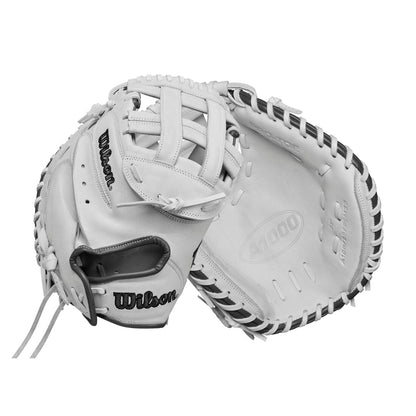 Wilson A1000 CM33 33" Fastpitch Softball Catcher's Mitt: WBW10260033