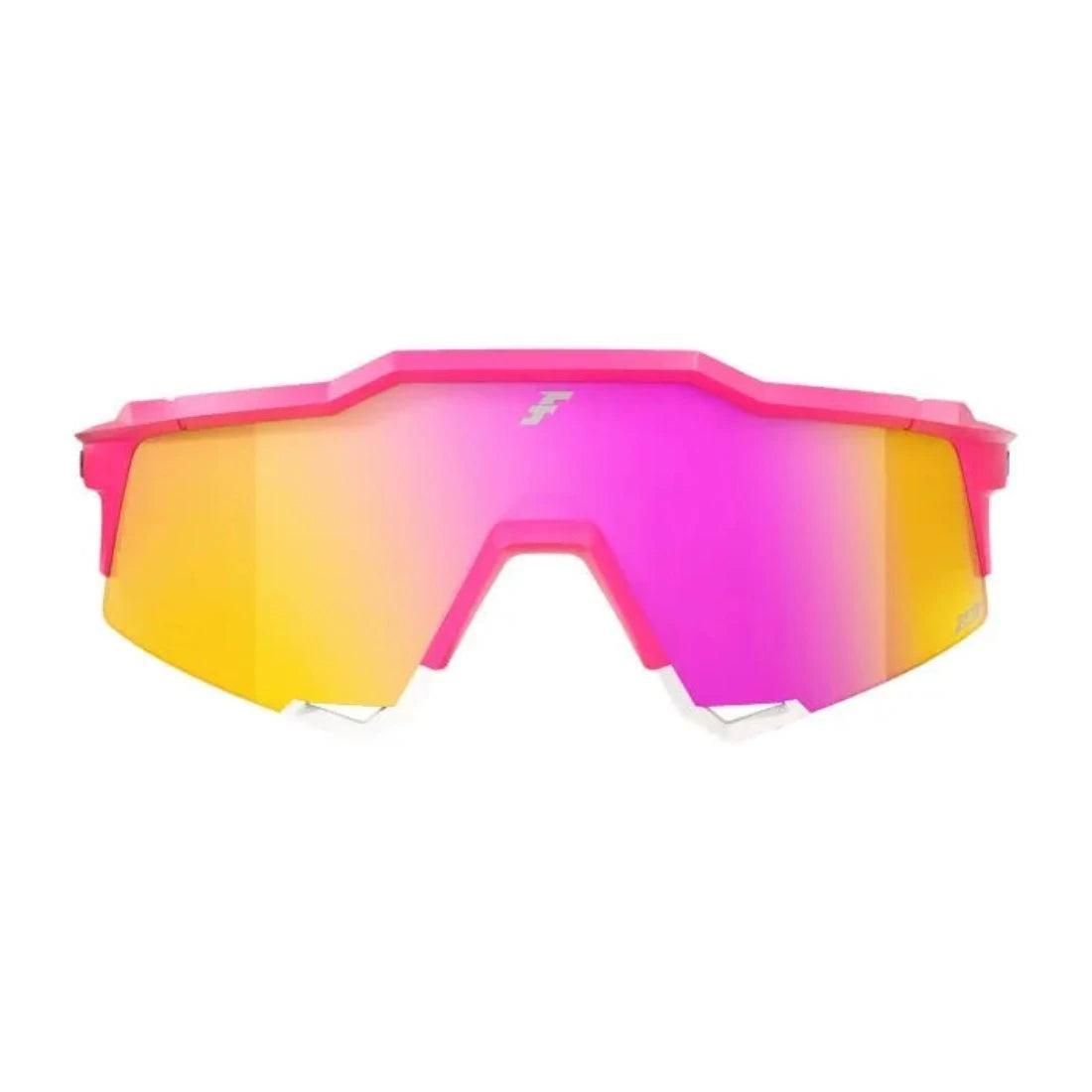 Shop 100% Speedcraft® Tatis 24 Adult Sunglases w/ HiPER® Vital Pink Mirror Lens at Headbanger Sports