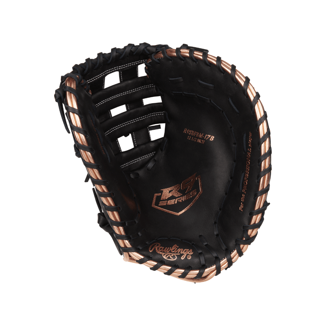 Shop Rawlings R9 Series 12.5-inch Fastpitch First Base Mitt: R9SBFBM-17B at Headbanger Sports