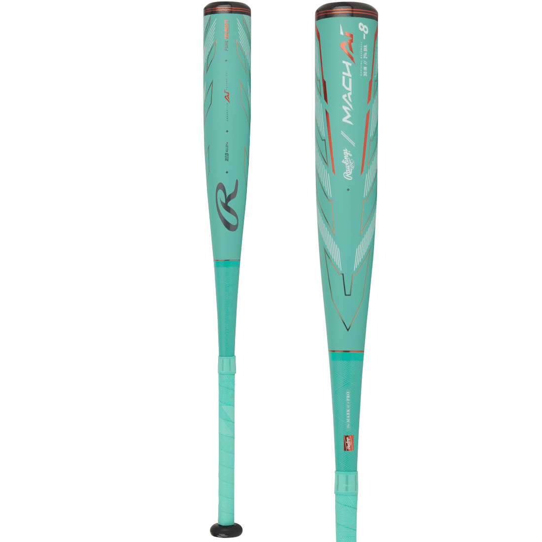 Shop 2024 Rawlings Mach AI (-8) USSSA Baseball Bat: RUT4MC8