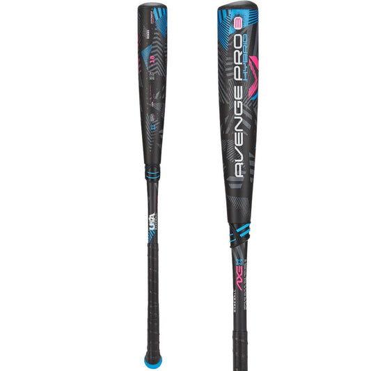 2024 AXE Avenge Pro 3 Hybrid (-10) USA Baseball Bat: L194M