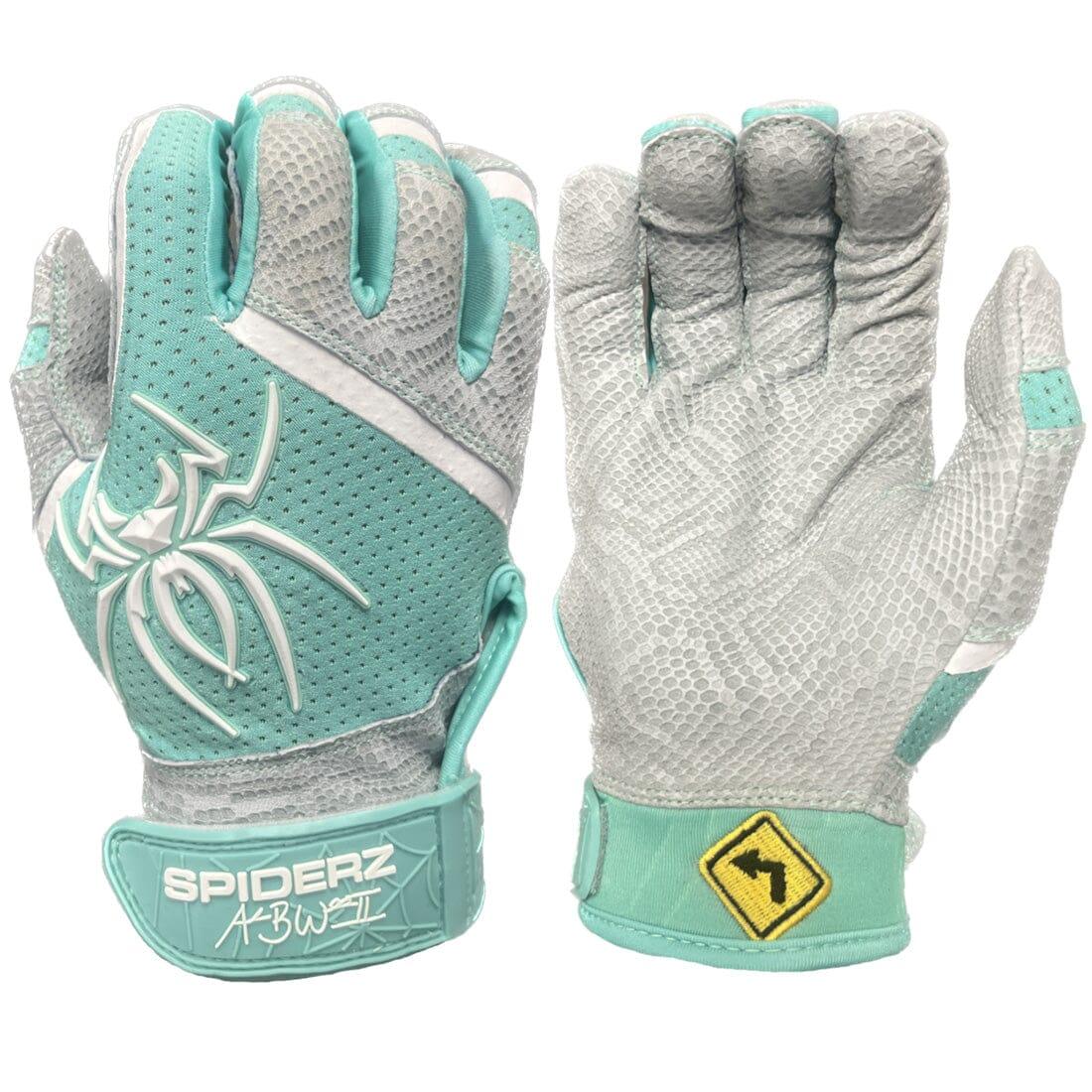 2024 Spiderz PRO LTO Limited Edition Batting Gloves: Sea Foam