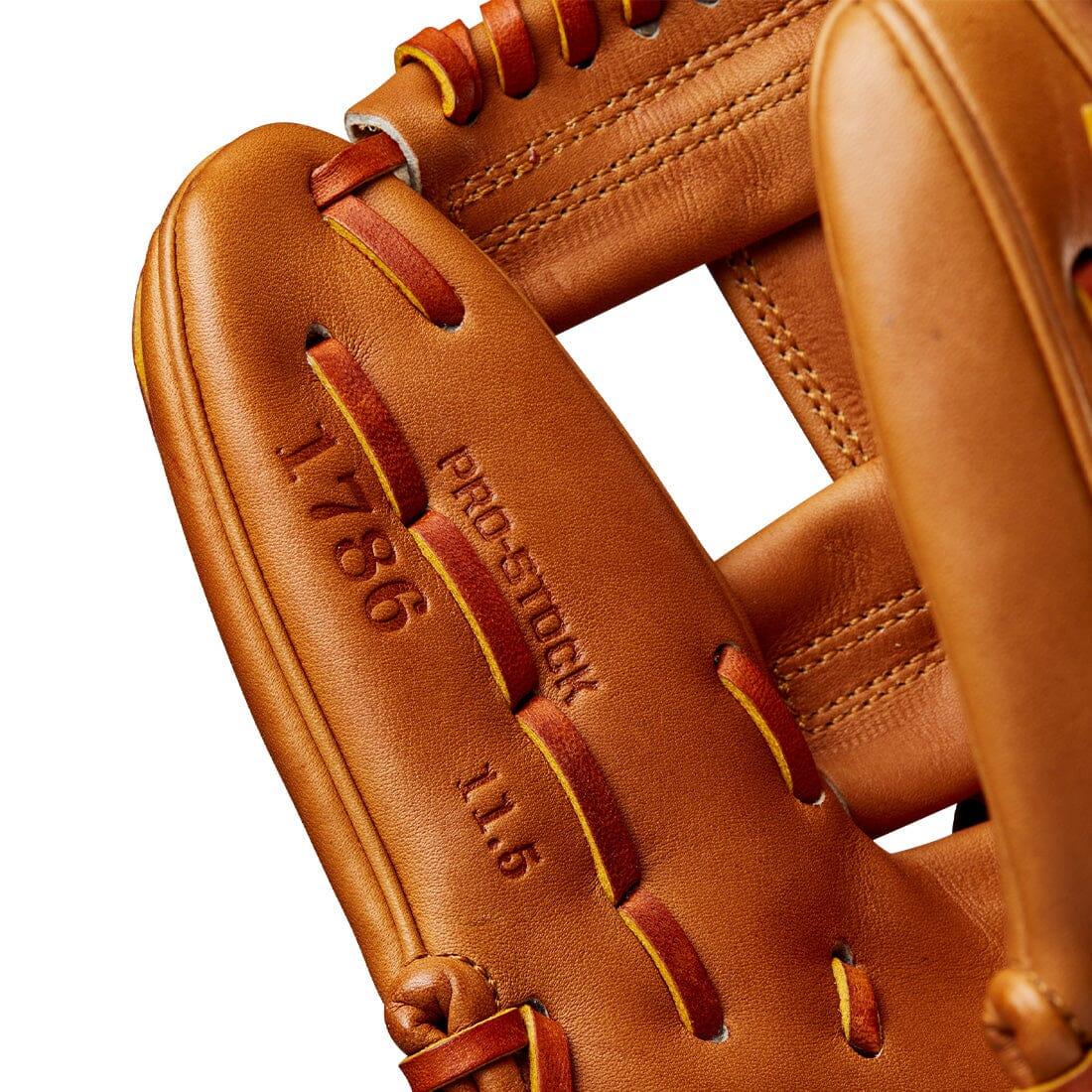 2024 Wilson Glove Day Saddle Tan A2000 1786 11.5” Infield Baseball Glove: WBW102073115