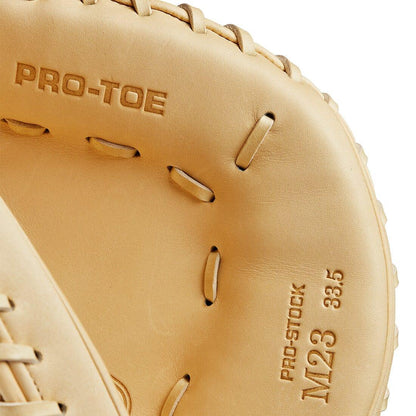 2024 Wilson Glove Day Series Blonde A2000 M23 33.5” Baseball Catcher’s Mitt: WBW102093335