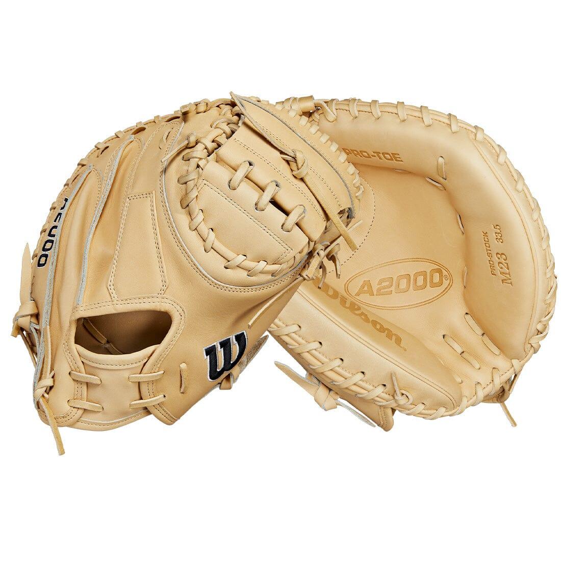 2024 Wilson Glove Day Series Blonde A2000 M23 33.5” Baseball Catcher’s Mitt: WBW102093335