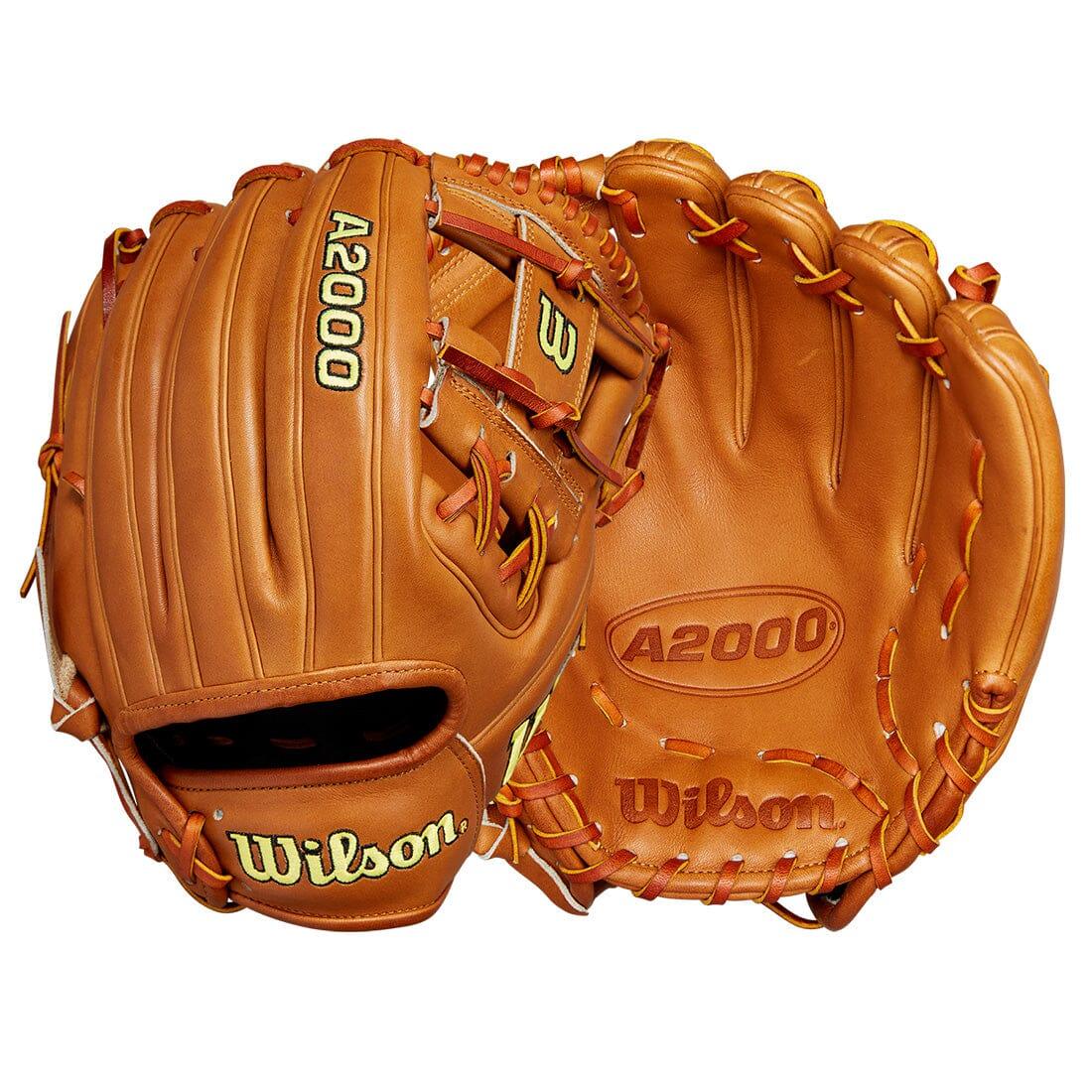 2024 Wilson Glove Day Series Saddle Tan A2000 1975 11.75” Infield Baseball Glove: WBW1020761175