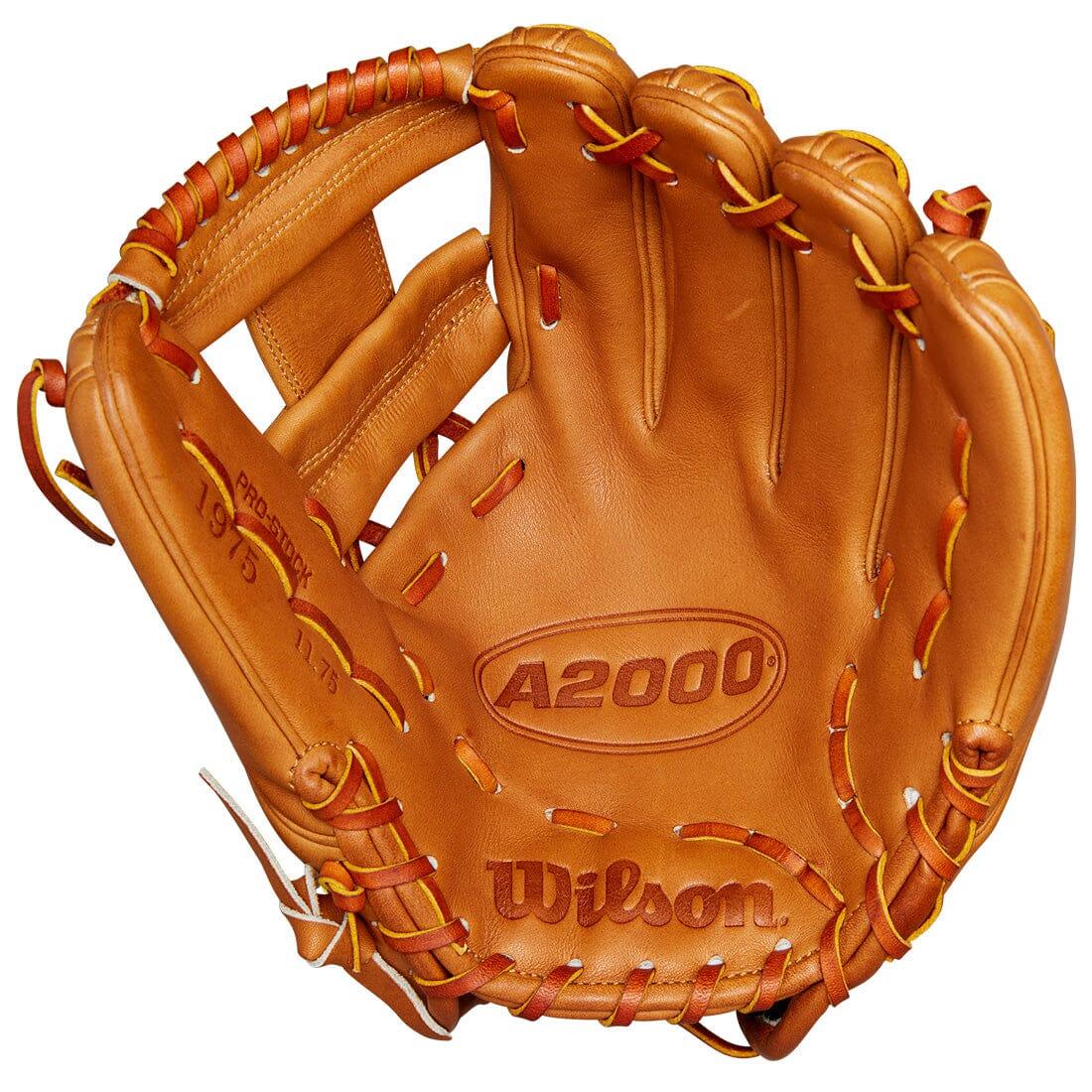 2024 Wilson Glove Day Series Saddle Tan A2000 1975 11.75” Infield Baseball Glove: WBW1020761175