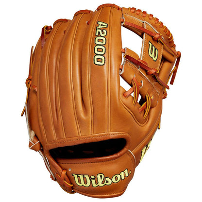 2024 Wilson Glove Day Series Saddle Tan A2000 1975 11.75” Infield Baseball Glove: WBW1020761175