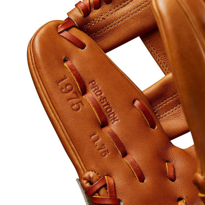 2024 Wilson Glove Day Series Saddle Tan A2000 1975 11.75” Infield Baseball Glove: WBW1020761175