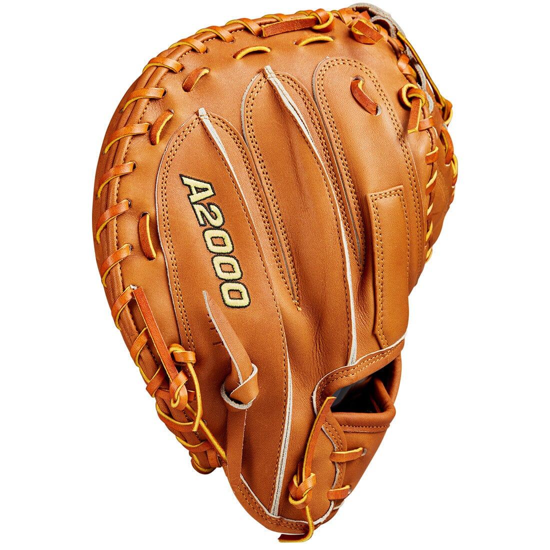 2024 Wilson Glove Day Series Saddle Tan A2000 M23 33.5” Baseball Catcher’s Mitt: WBW102094335