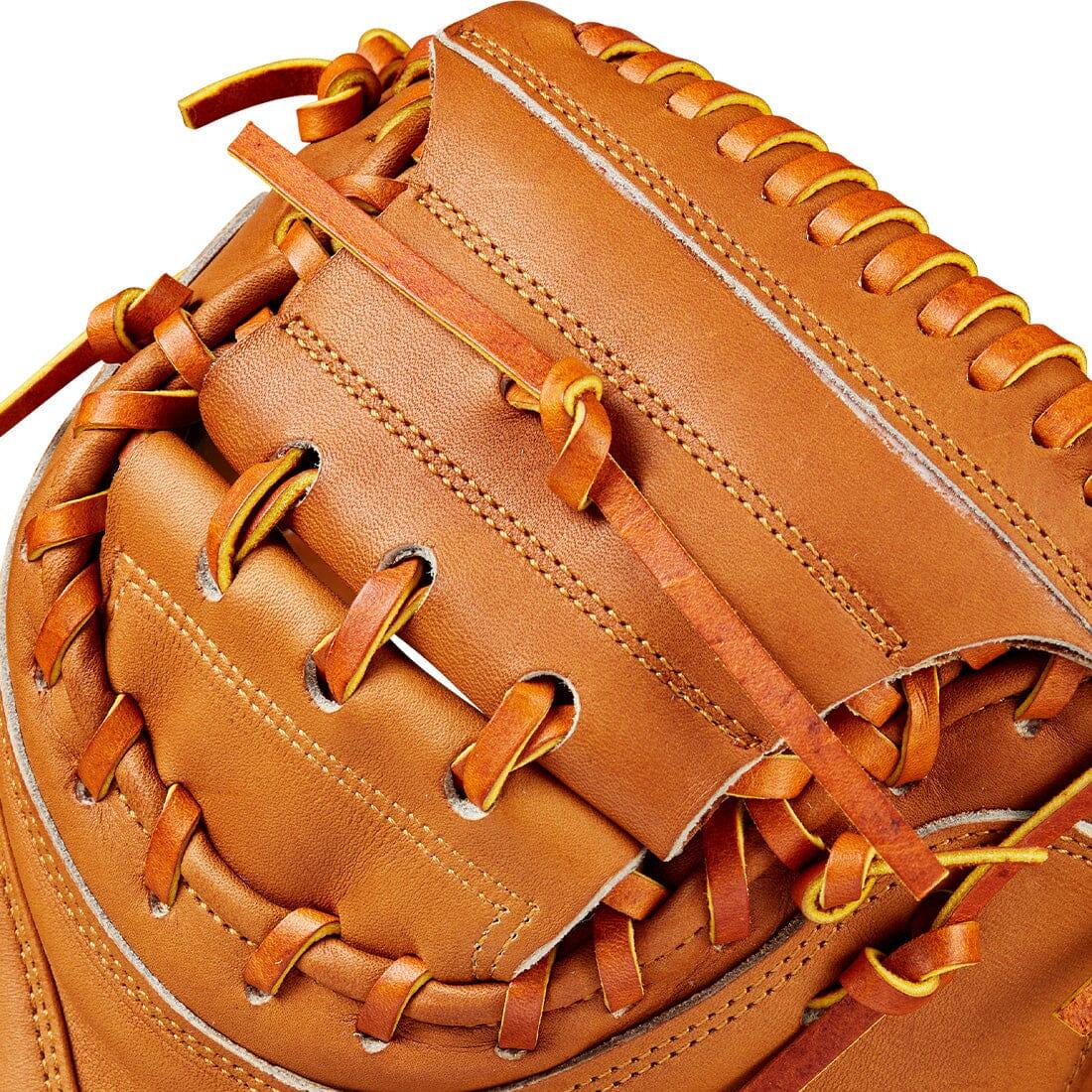 2024 Wilson Glove Day Series Saddle Tan A2000 M23 33.5” Baseball Catcher’s Mitt: WBW102094335