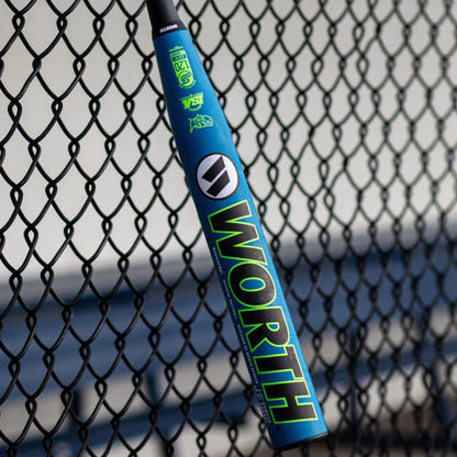 2024 Worth Bedlam Phil Matte 13.5" XL USSSA Slowpitch Softball Bat: WSU413PMBL