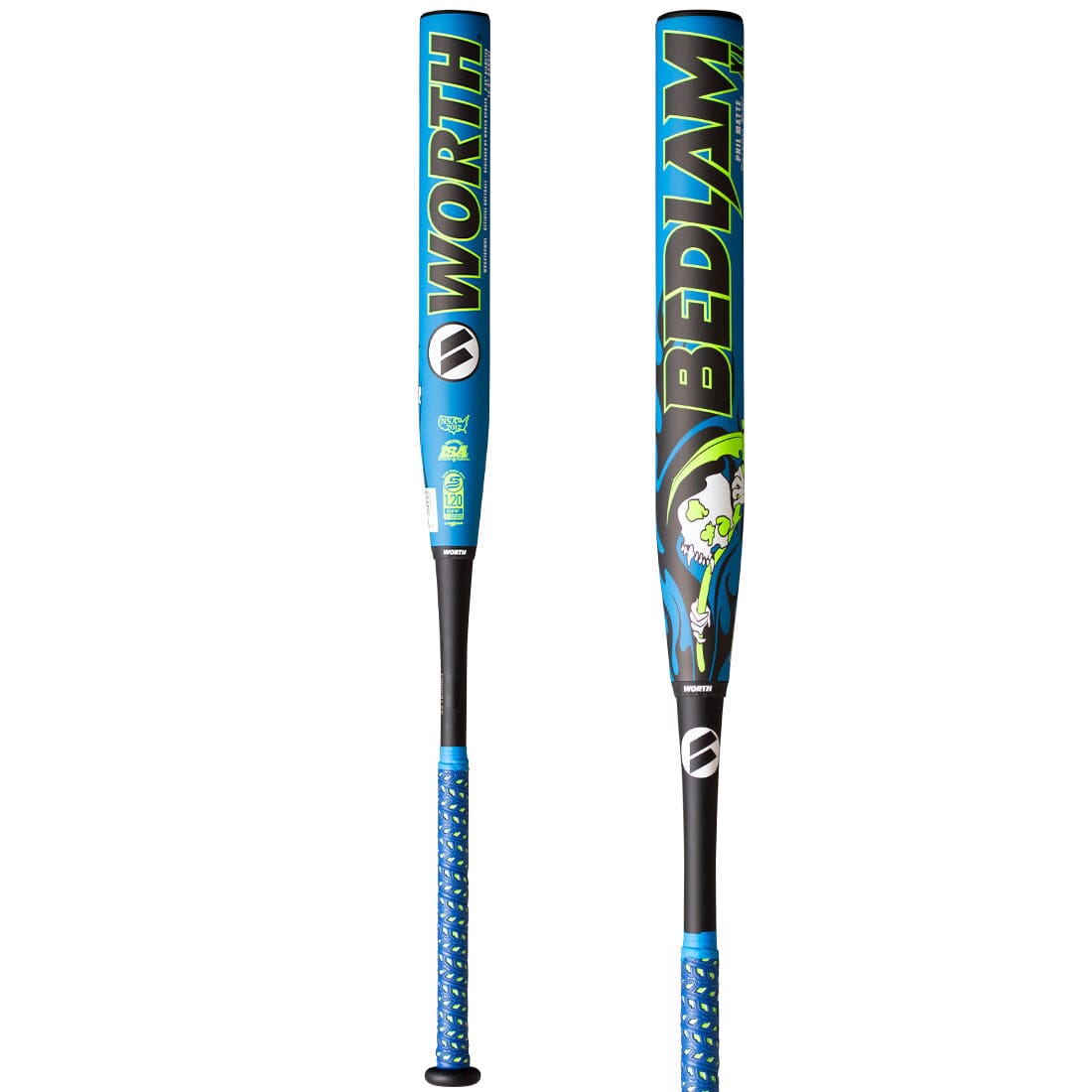 The 2024 Worth Bedlam Phil 13.5" Endloaded Slowpitch Softball Bat is Engineered With Brand New Barrel technology To Give You More Pop Than Ever Before. Free S&H