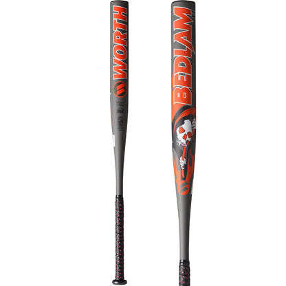 The 2024 Worth Bedlam Phil Matte One Piece Slowpitch Softball Bat is Engineered With Brand New Barrel technology To Give You More Pop Than Ever Before. Free S&H