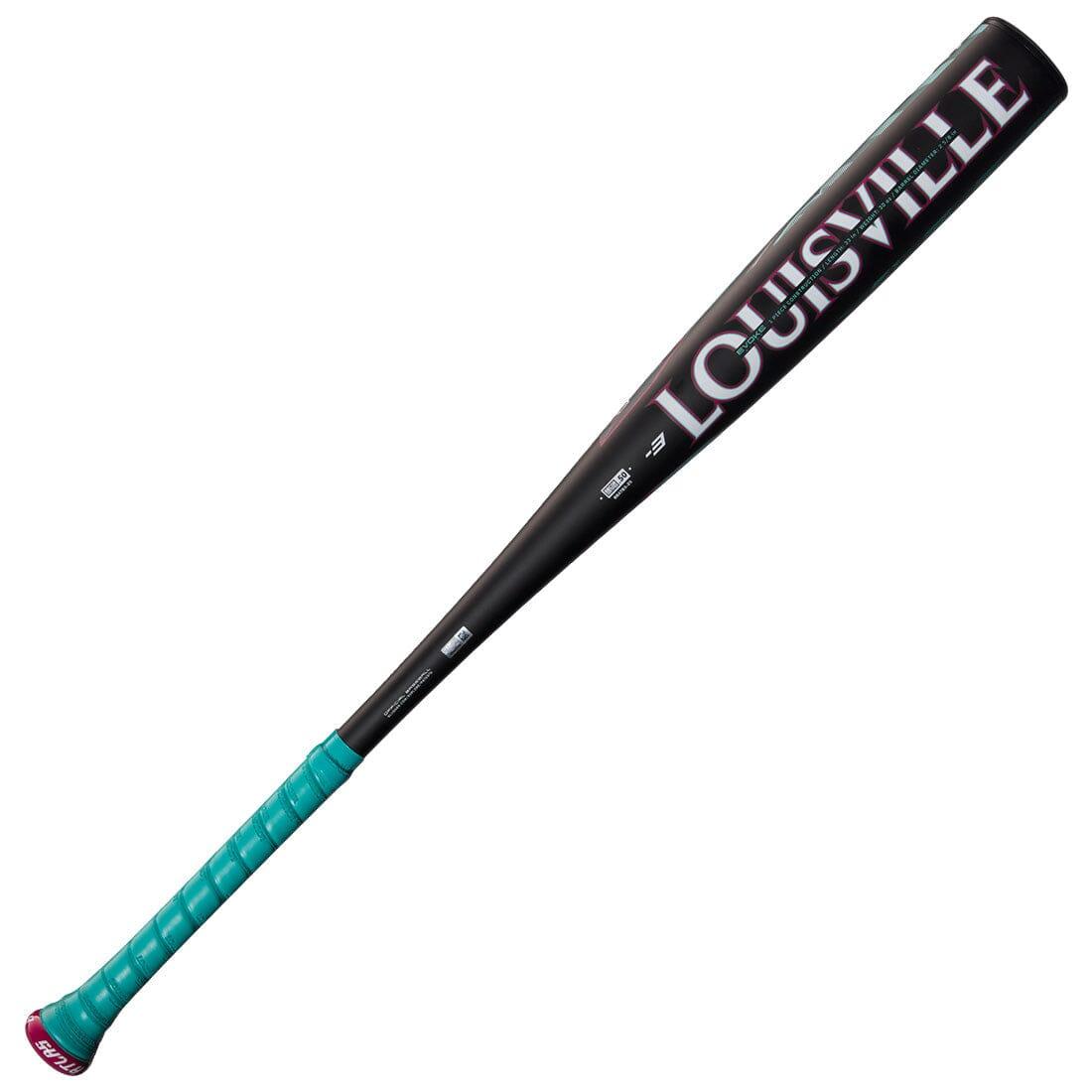 Louisville Slugger Logo on the 2025 Louisville Slugger ATLAS (-3) BBCOR Baseball Bat from Headbanger Sports