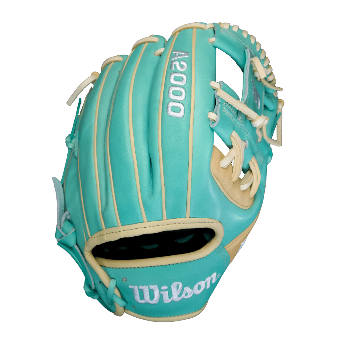 Wilson A2000 1786 "Ocean Drip" 11.5" Infield Baseball Glove (Seafoam / Blonde)