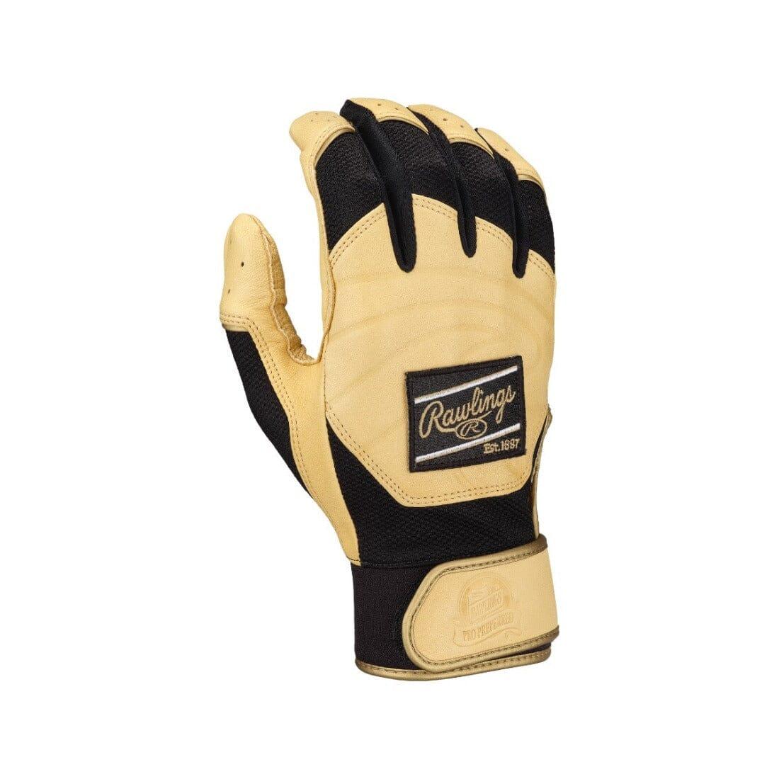 Shop Rawlings Pro Preferred Adult Baseball Batting Gloves : PROPRFBG at Headbanger Sports