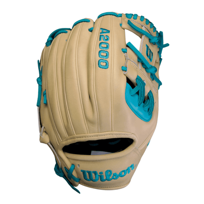 Wilson A2000 1786 "Oasis" 11.5" Infield Baseball Glove (Blonde / Seafoam)