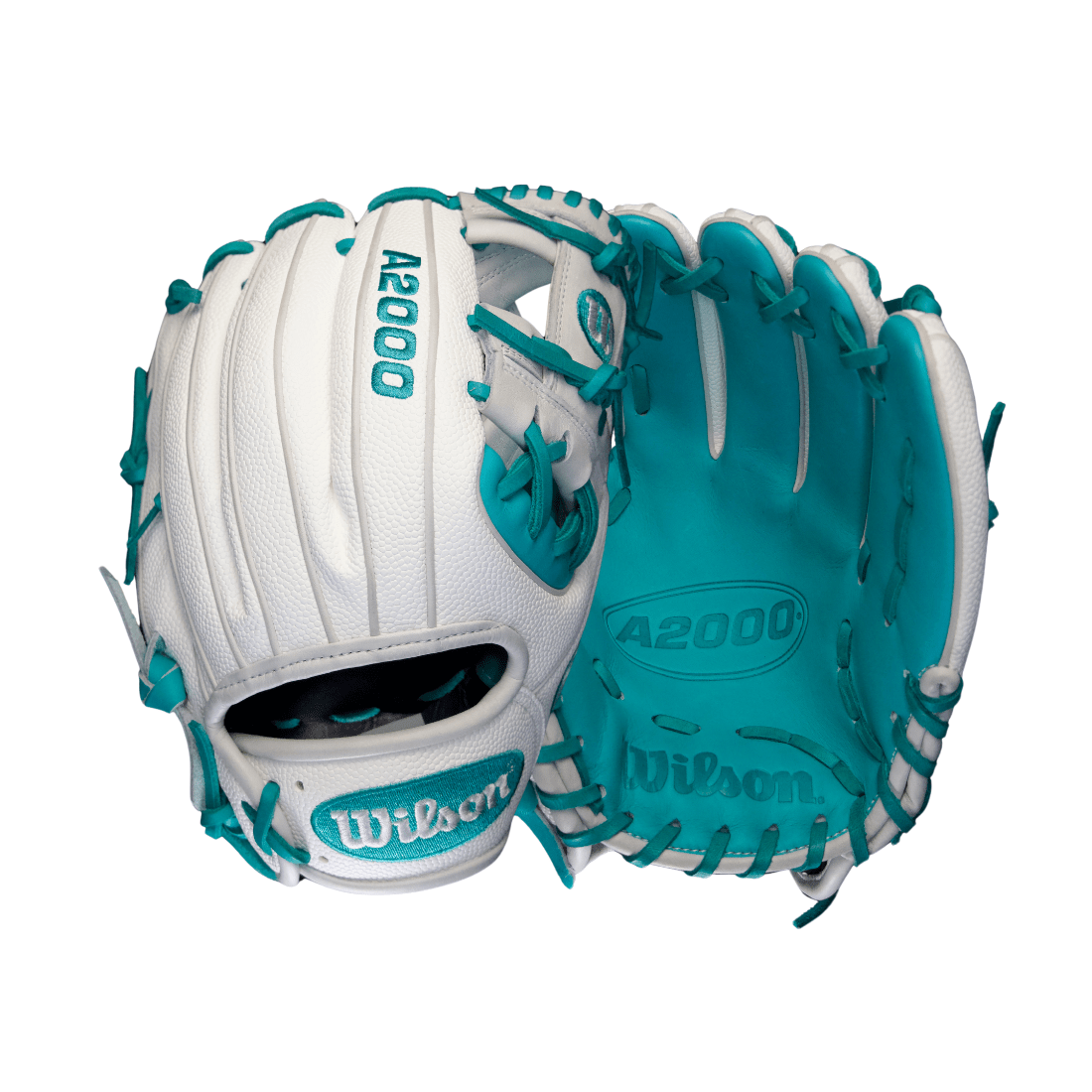 Wilson A2000 1786SS "Everest" 11.5" Infield Baseball Glove White/Teal