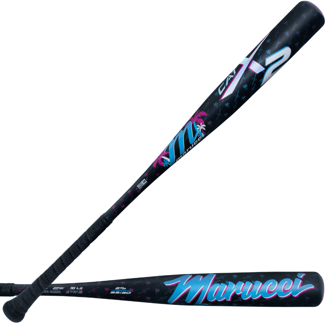 Shop Marucci CATX2 Vice (-3) 2 5/8" BBCOR Baseball Bat: MCBCX2V at Headbanger Sports