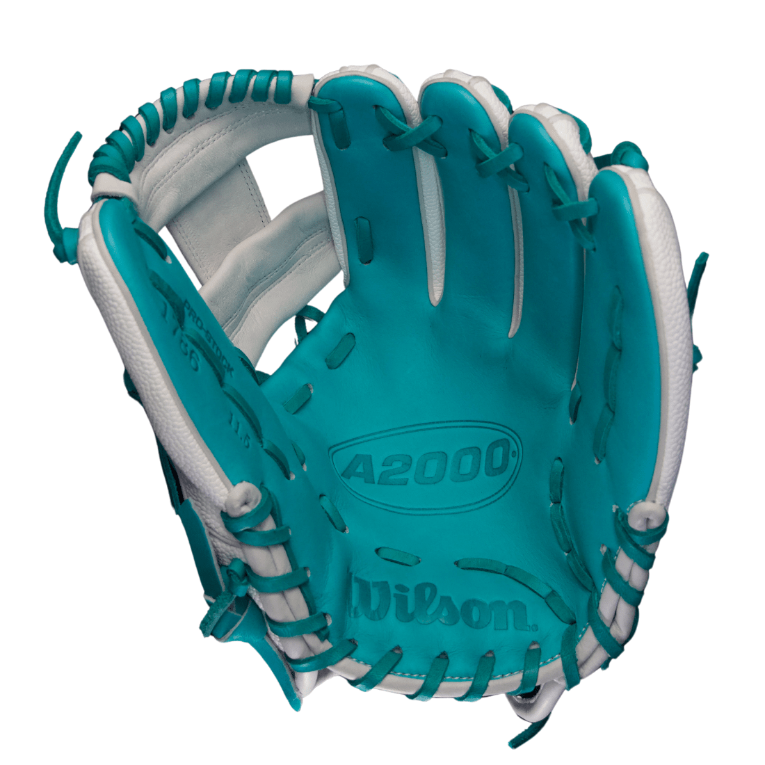 Wilson A2000 1786SS "Everest" 11.5" Infield Baseball Glove White/Teal