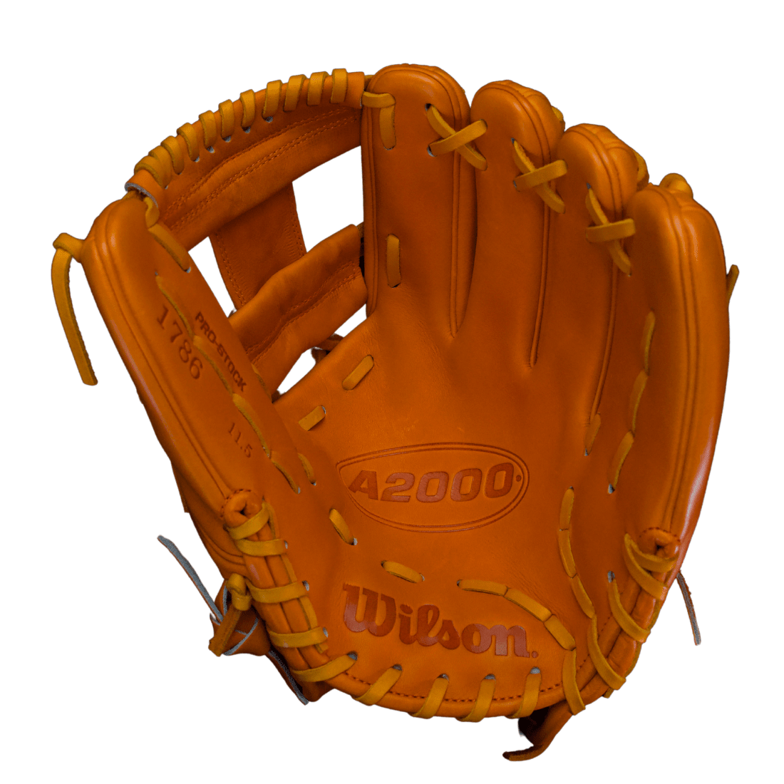 Wilson A2000 1786 "Orange Crush" 11.5" Infield Baseball Glove (Orange)