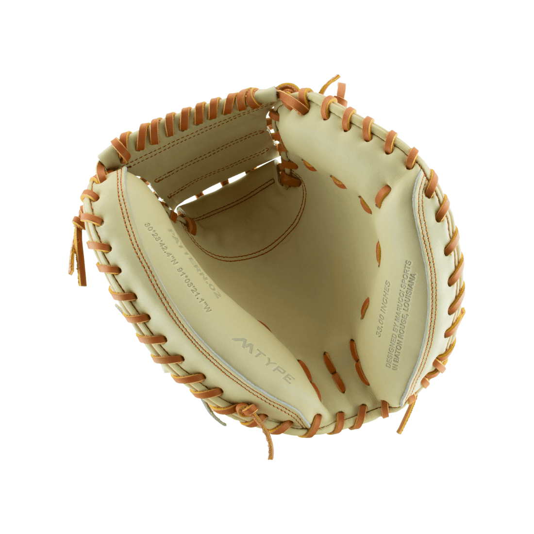 Shop Marucci Ascension M Type 230C1 33" Baseball Catcher's Mitt: MFG3AS230C1 at Headbanger Sports