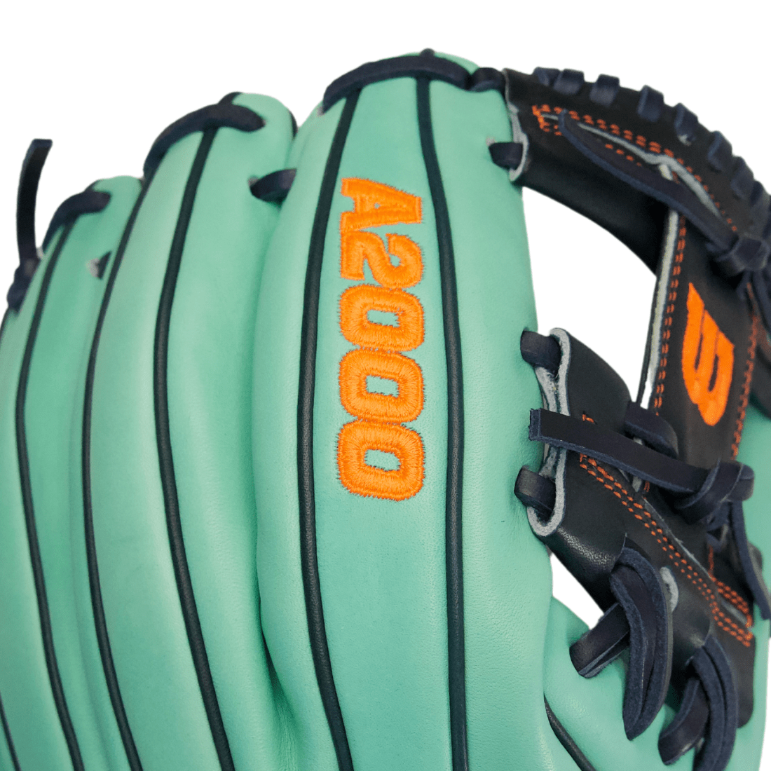 Wilson A2000 1786 "Mint Condition" 11.5" Infield Baseball Glove (Seafoam / Navy / Orange)