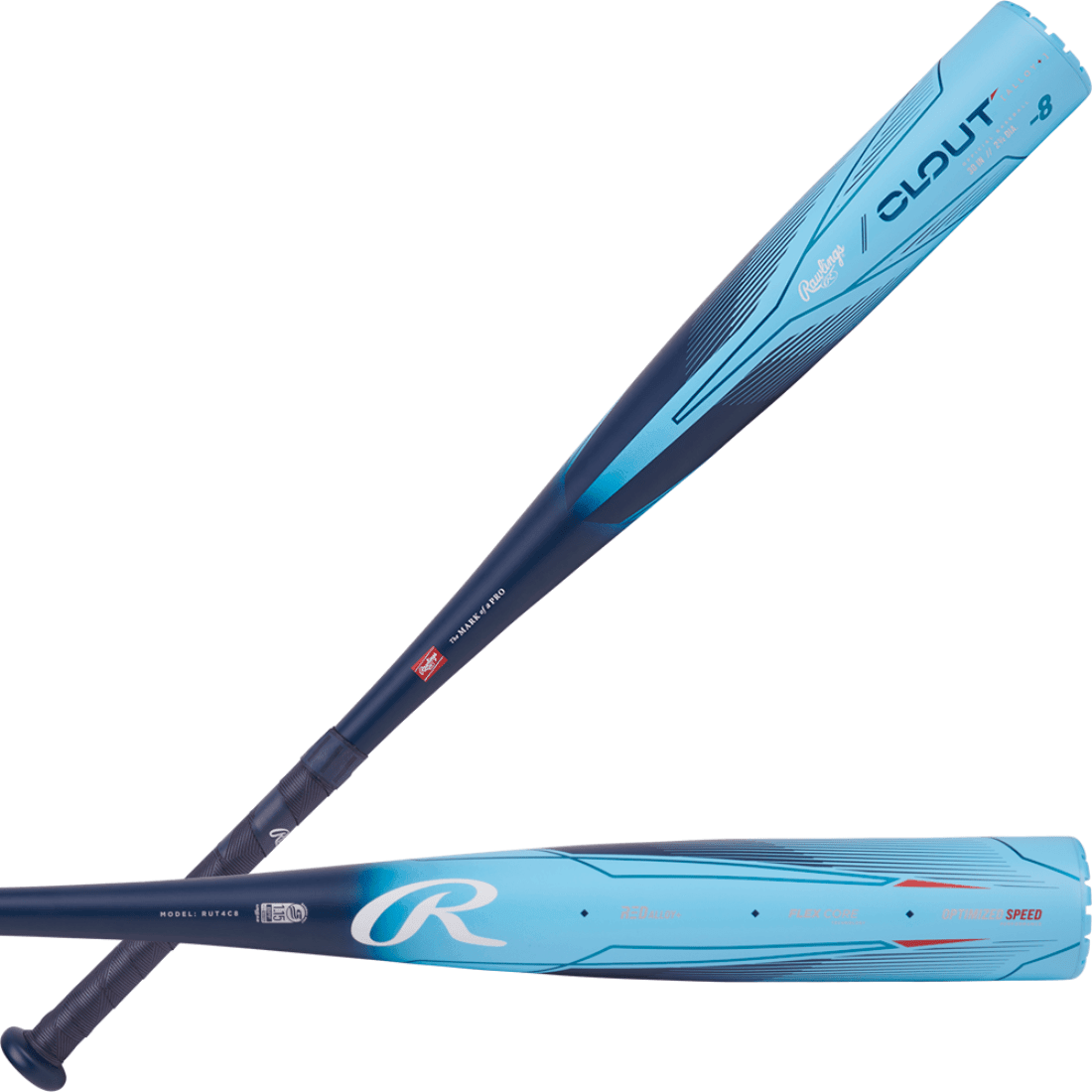 Shop 2024 Rawlings Clout (-8) USSSA Baseball Bat: RUT4C8