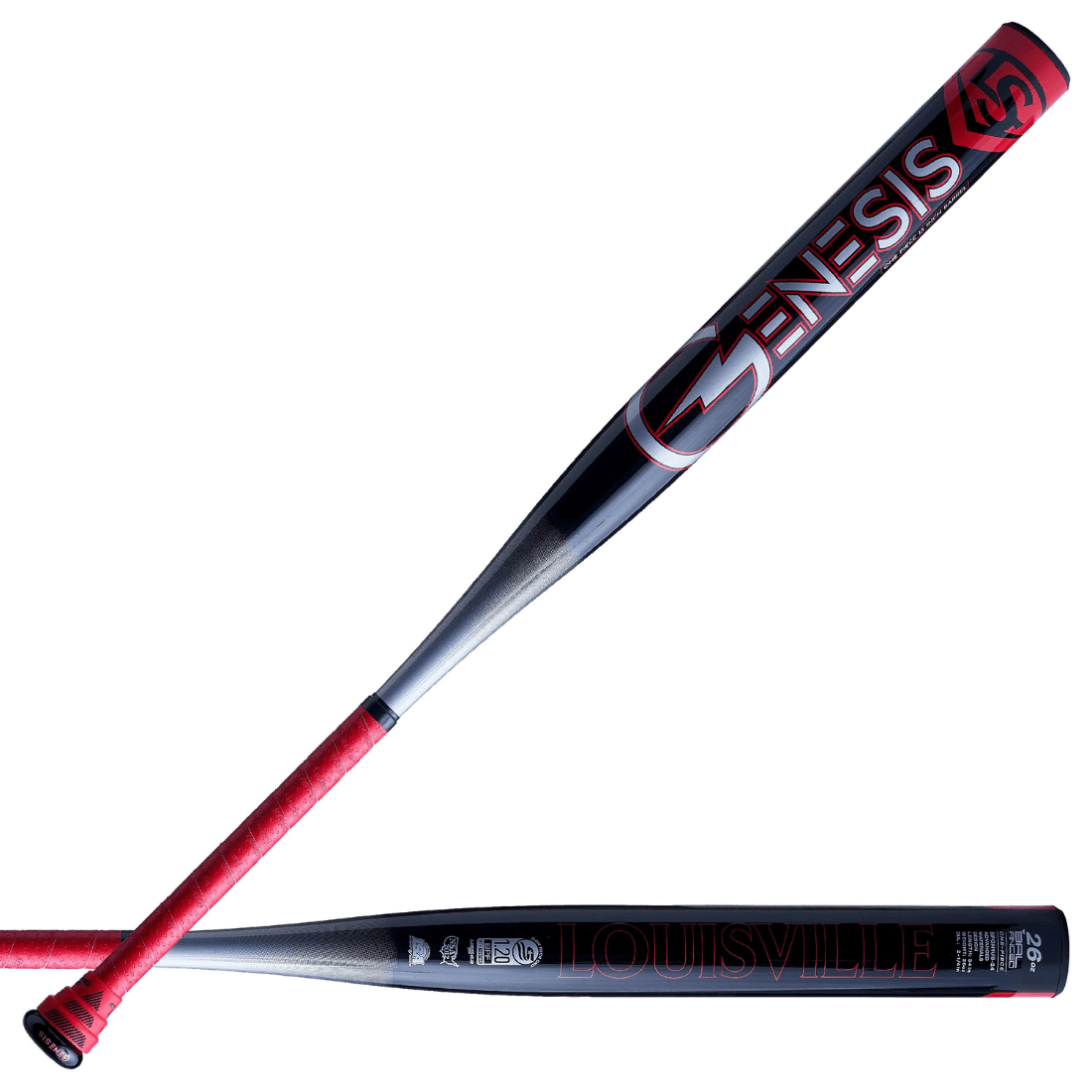 2024 Louisville Slugger Genesis 1 Piece Balanced USSSA Slowpitch Softball Bat