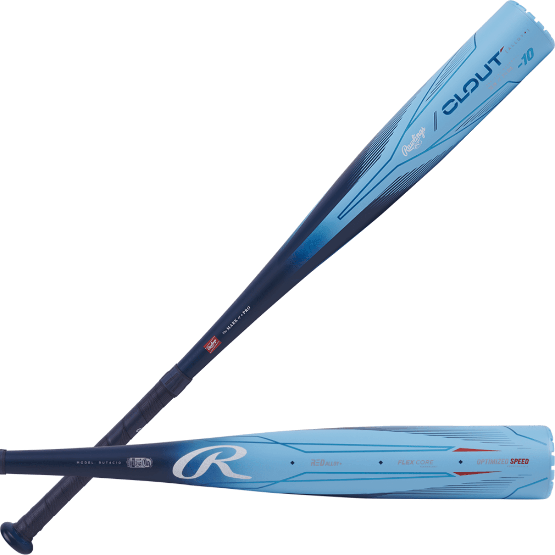 Shop 2024 Rawlings Clout (-10) USSSA Baseball Bat: RUT4C10