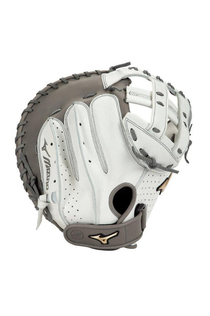 Shop Mizuno Prime Elite FP GPE-340F 34" Fastpitch Catchers Mitt: 313939.R901 At Headbanger Sports