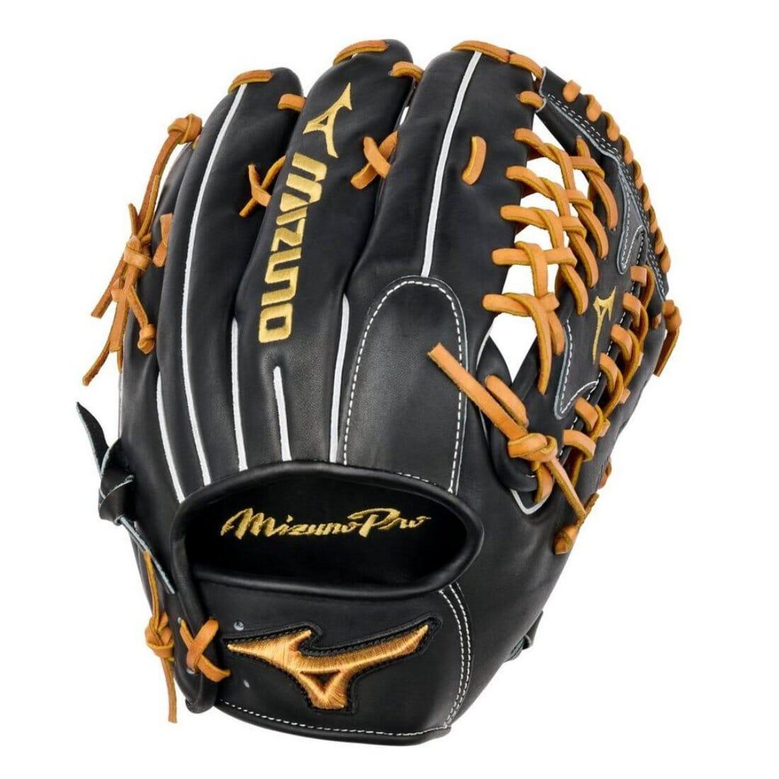 Shop Mizuno Pro GMP-7100D 12.75" Premium Outfielders Baseball Glove: 313203.RG90 at Headbanger Sports