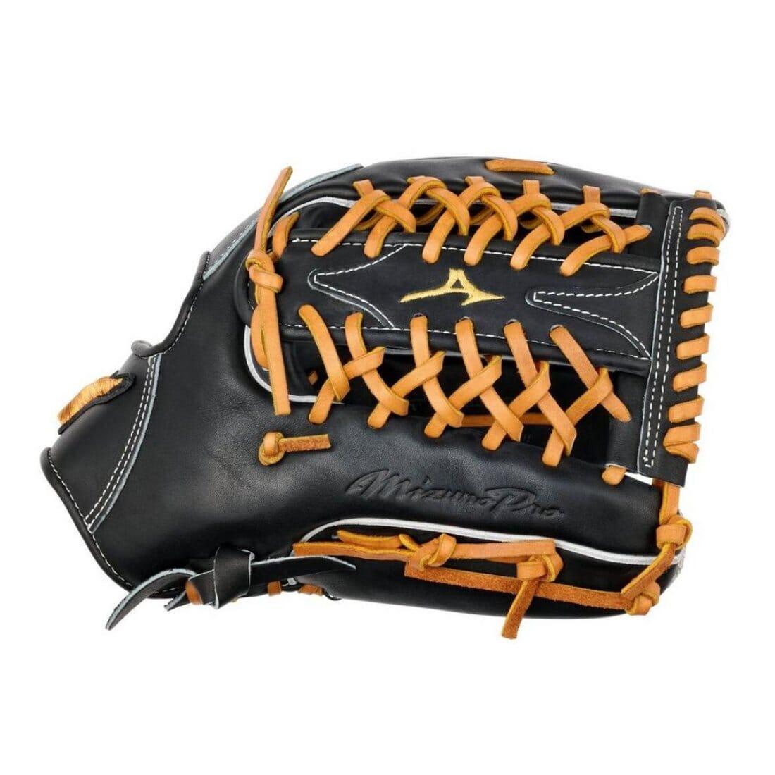 Shop Mizuno Pro GMP-7100D 12.75" Premium Outfielders Baseball Glove: 313203.RG90 at Headbanger Sports