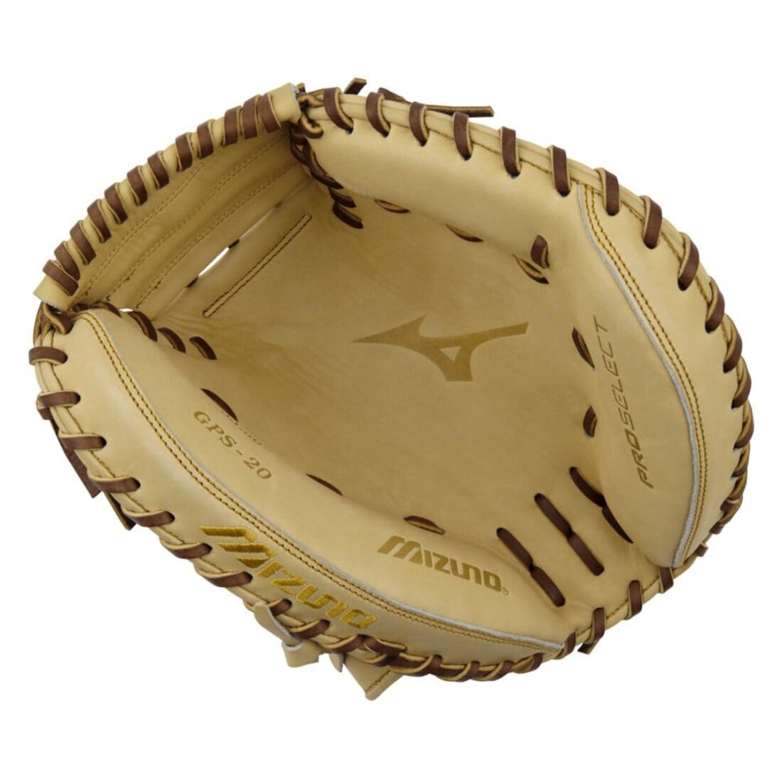 Shop Mizuno Pro Select GPS-20 33.5" Premium Catchers Baseball Mitt: 313206.RG82 at Headbanger Sports