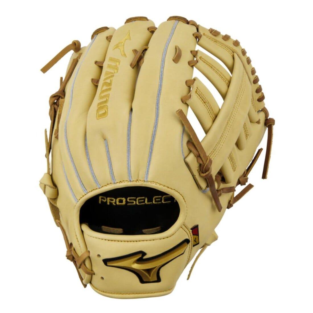 Shop Mizuno Pro Select GPS-70D 12.75" Premium Outfield Baseball Glove: 313213.RG82 at Headbanger Sports