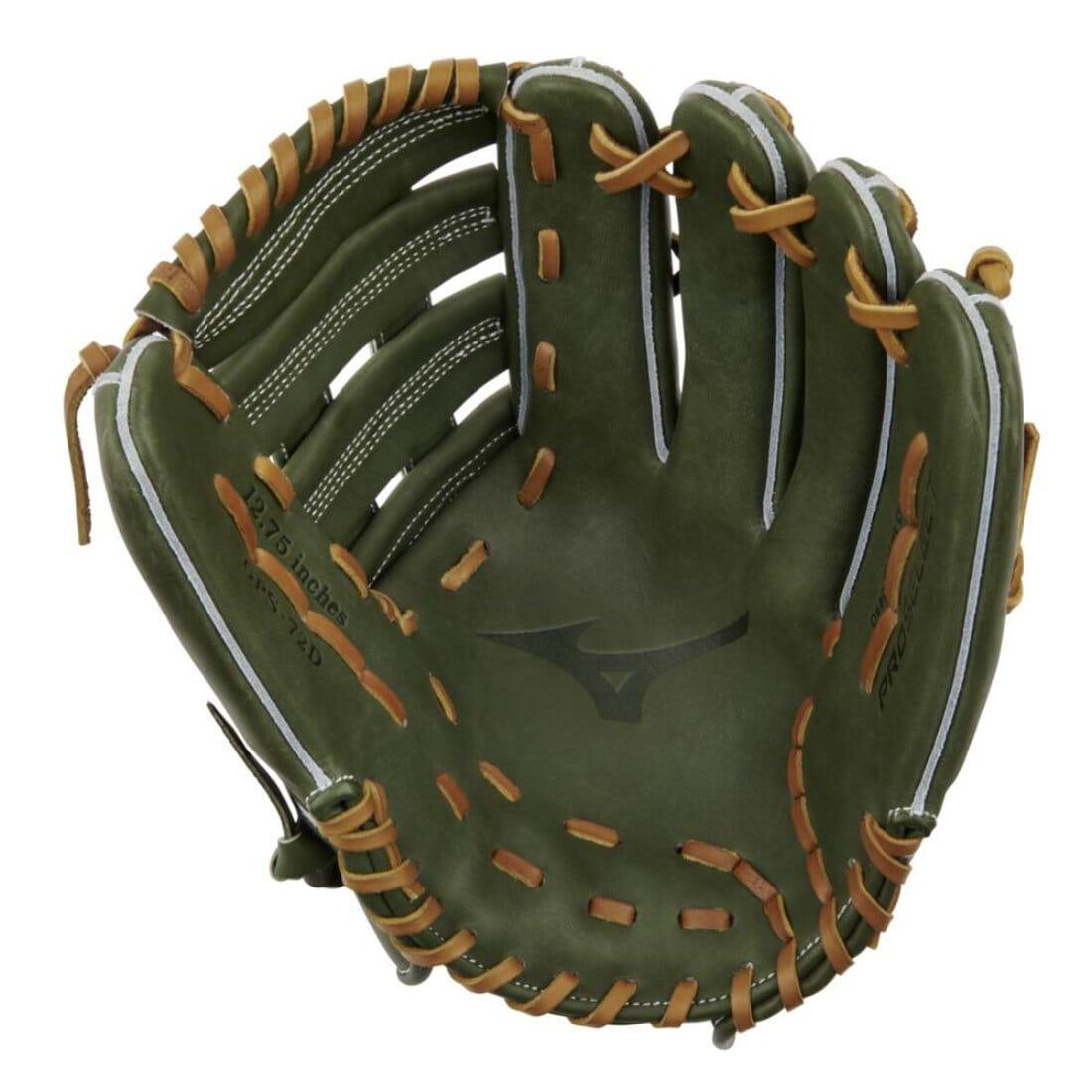 Shop Mizuno Pro Select GPS-72D 12.75" Premium Outfield Baseball Glove: 313214.RG40 at Headbanger Sports